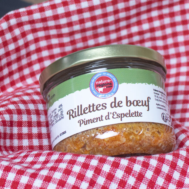 Rillettes De Boeuf Aux Piments D Espelette G Nature Et R Gions